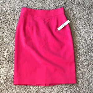 Antonio Melani hot pink pencil skirt NWT 4